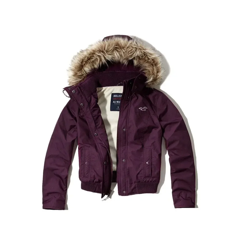 Hollister Omen's All-weather Hooded Bomber Jacket - M - Picture 1 of 5